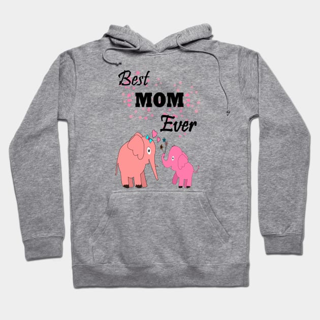 Best Mom Ever Hoodie by bratshirt